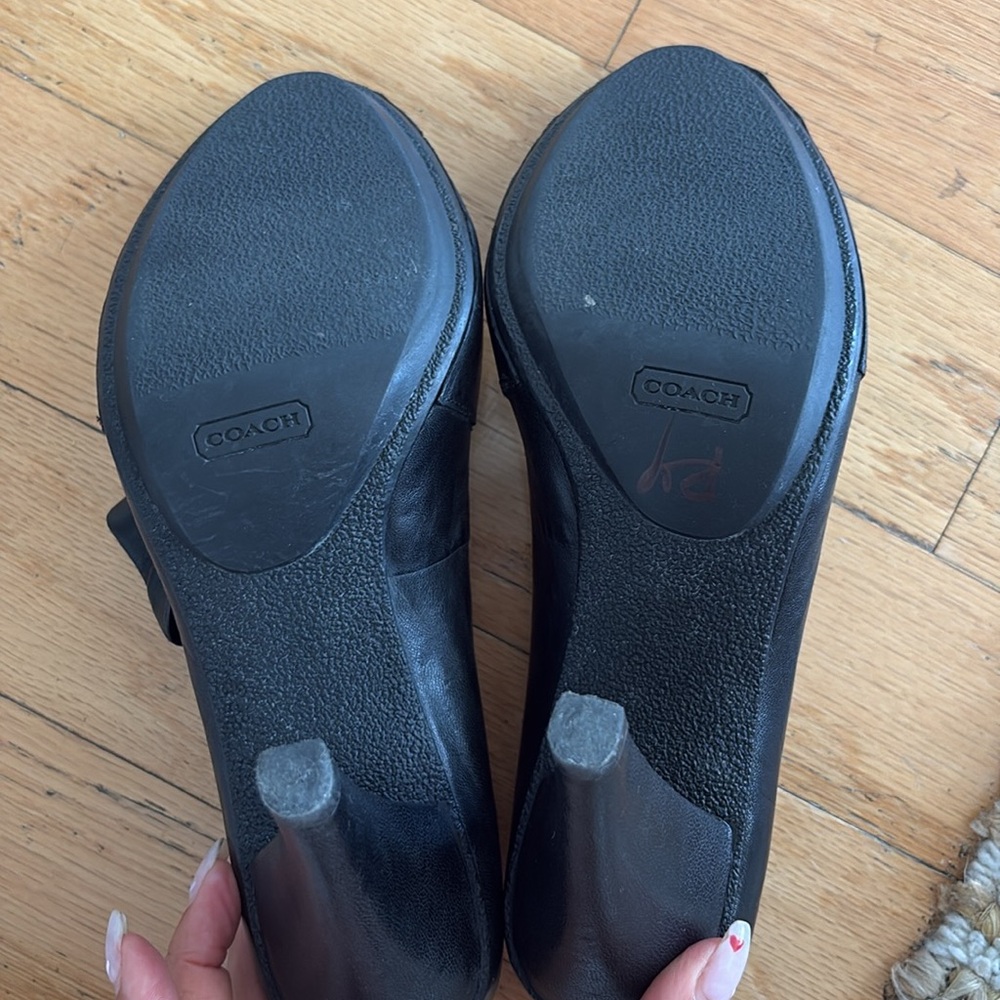 Coach Leather Alexandria Heels - Picture 5 of 6